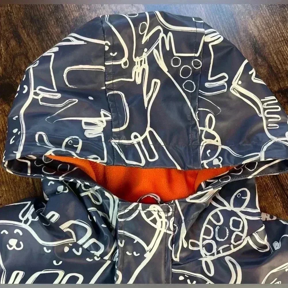 WIPPETTE kids | unisex child’s raincoat. Size: 4